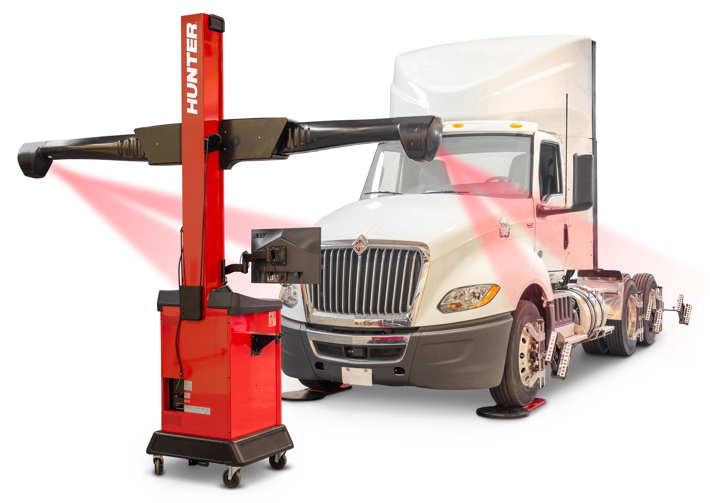 Alineadora Hunter HawkEye XL